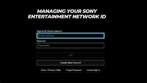 Https id sonyentertainmentnetwork com id management - 30 de abr. de 2020 ... ... https://id.sonyentertainmentnetwork.com/signin/? … When signing in ... control option to All cookies allowed and let the page refresh. You ...